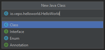 intellij novo projeto 3